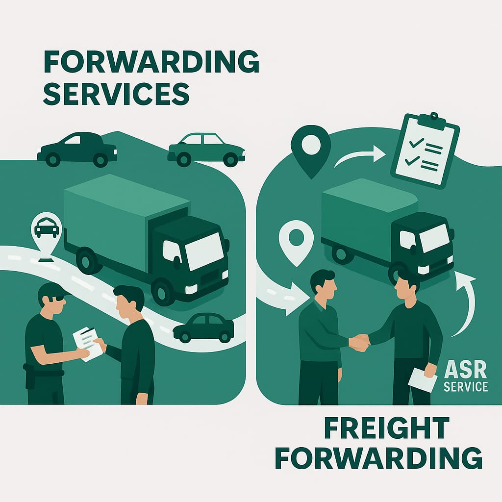 ASR Service forwarding solutions — freight forwarding, documentation, and logistics